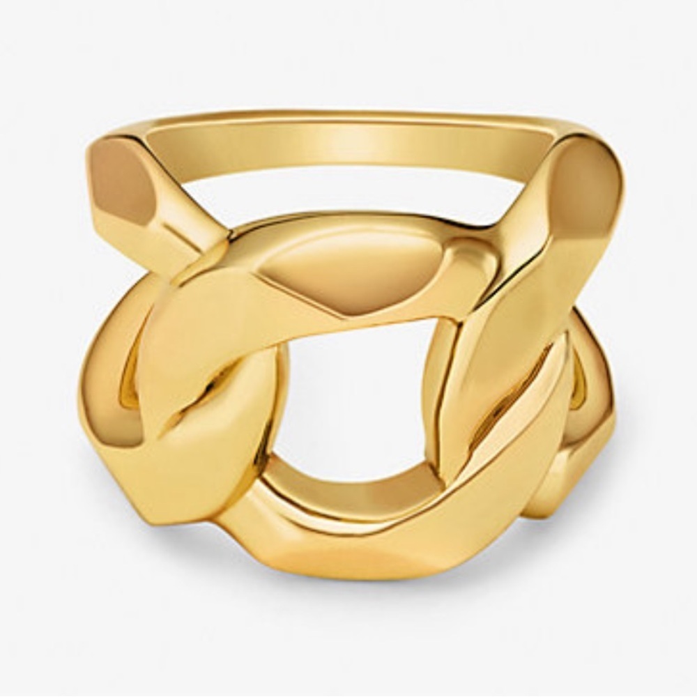 Michael Kors Gold Chain Ring